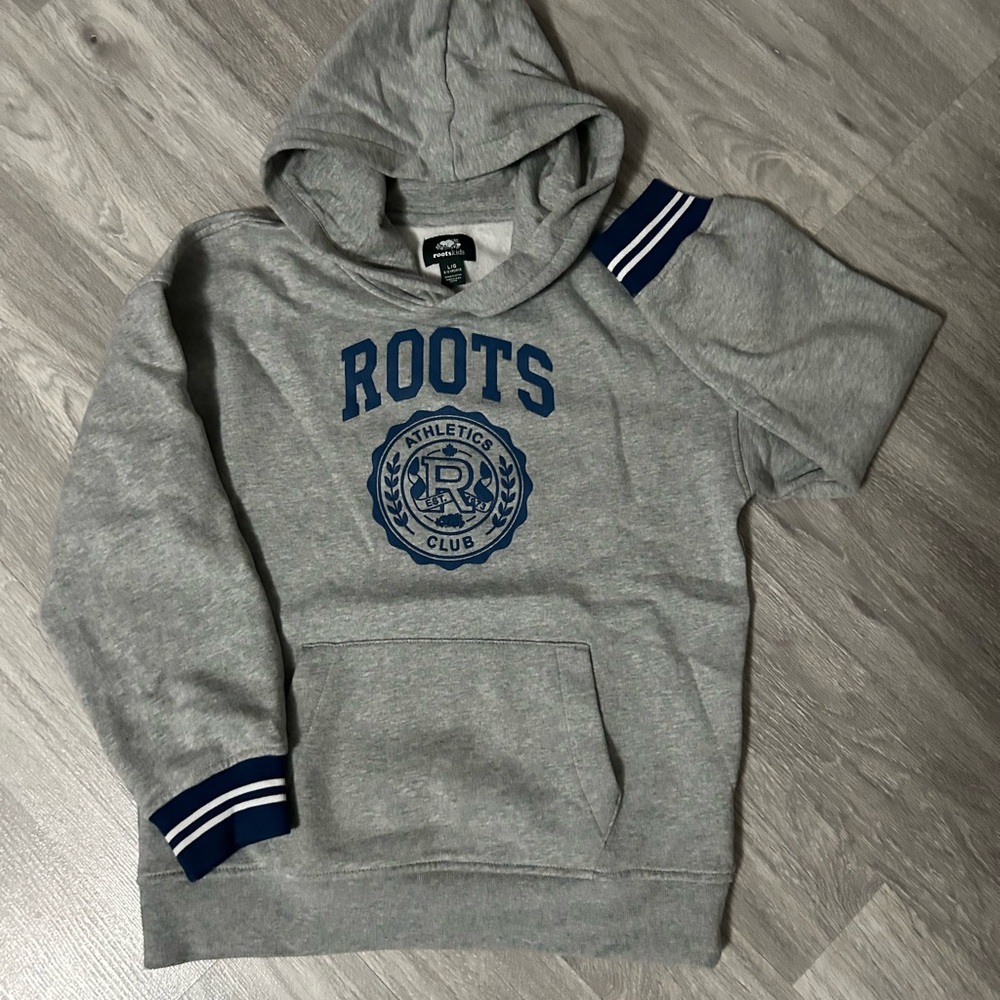 Roots Kids Grey Hoodie